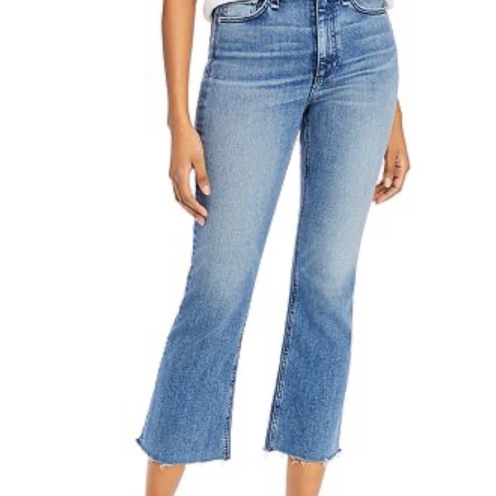 Rage & Bone Nina high rise ankle crop jean size 27